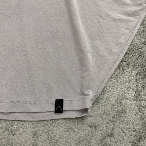 Varley Shirt Womens XS Gray Buckley Split Back Athletic Tank Top Workout Gym - Picture 5 of 9